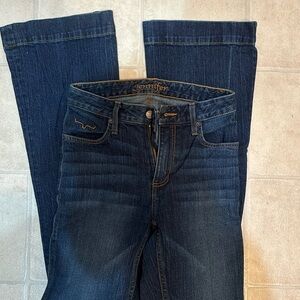 Kimes Ranch Women's Boot Cut Jeans - Dark Blue